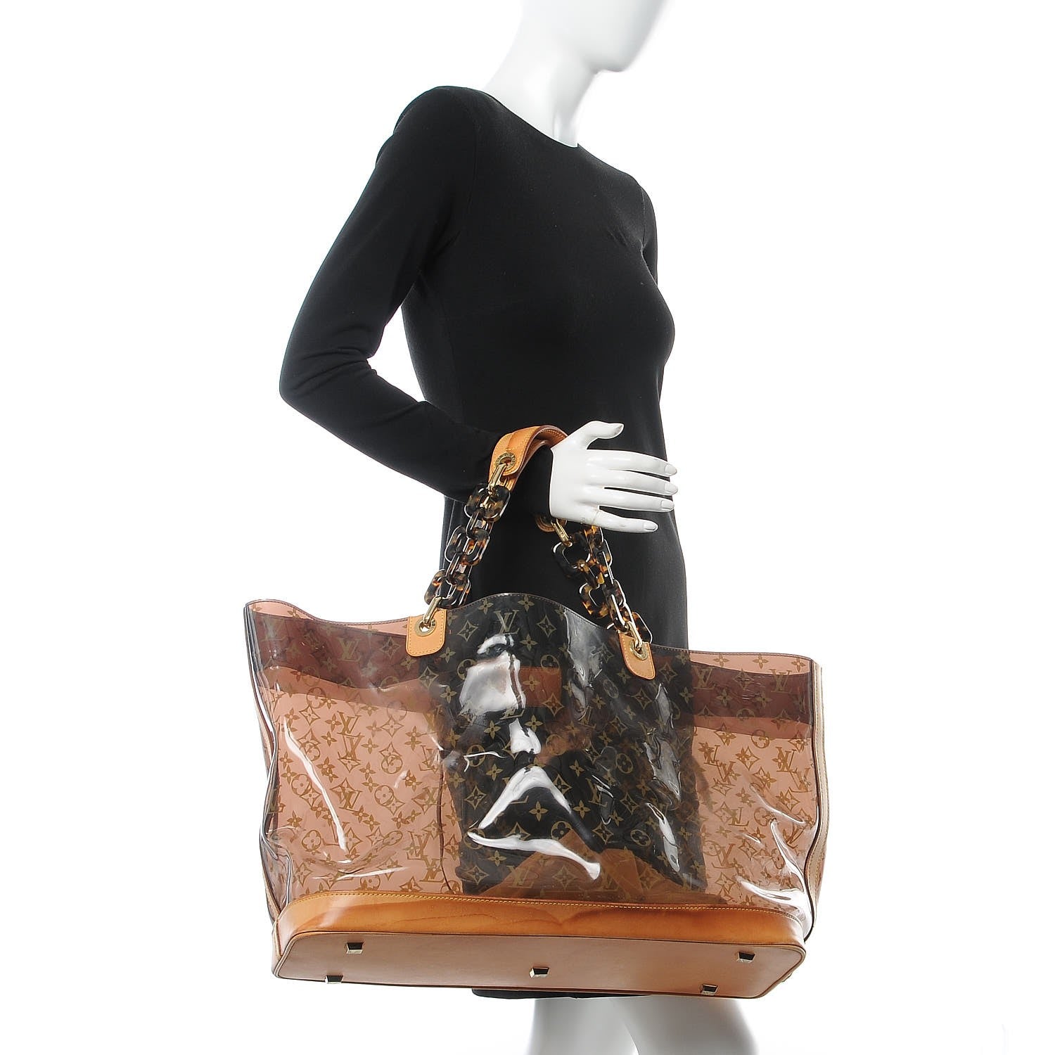 Louis Vuitton Vinyl Cabas Sac Ambre GM 2 of 19