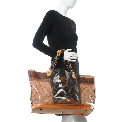 Louis Vuitton Vinyl Cabas Sac Ambre GM 2 of 19