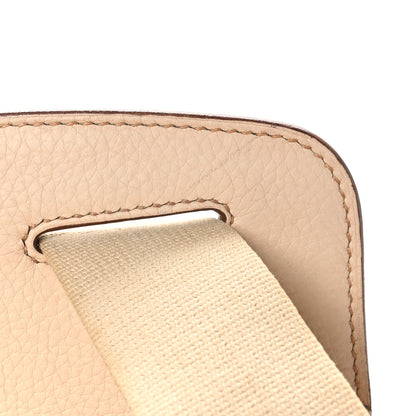 Hermes Taurillon Clemence Sherpa Backpack Parchemin 12 of 14