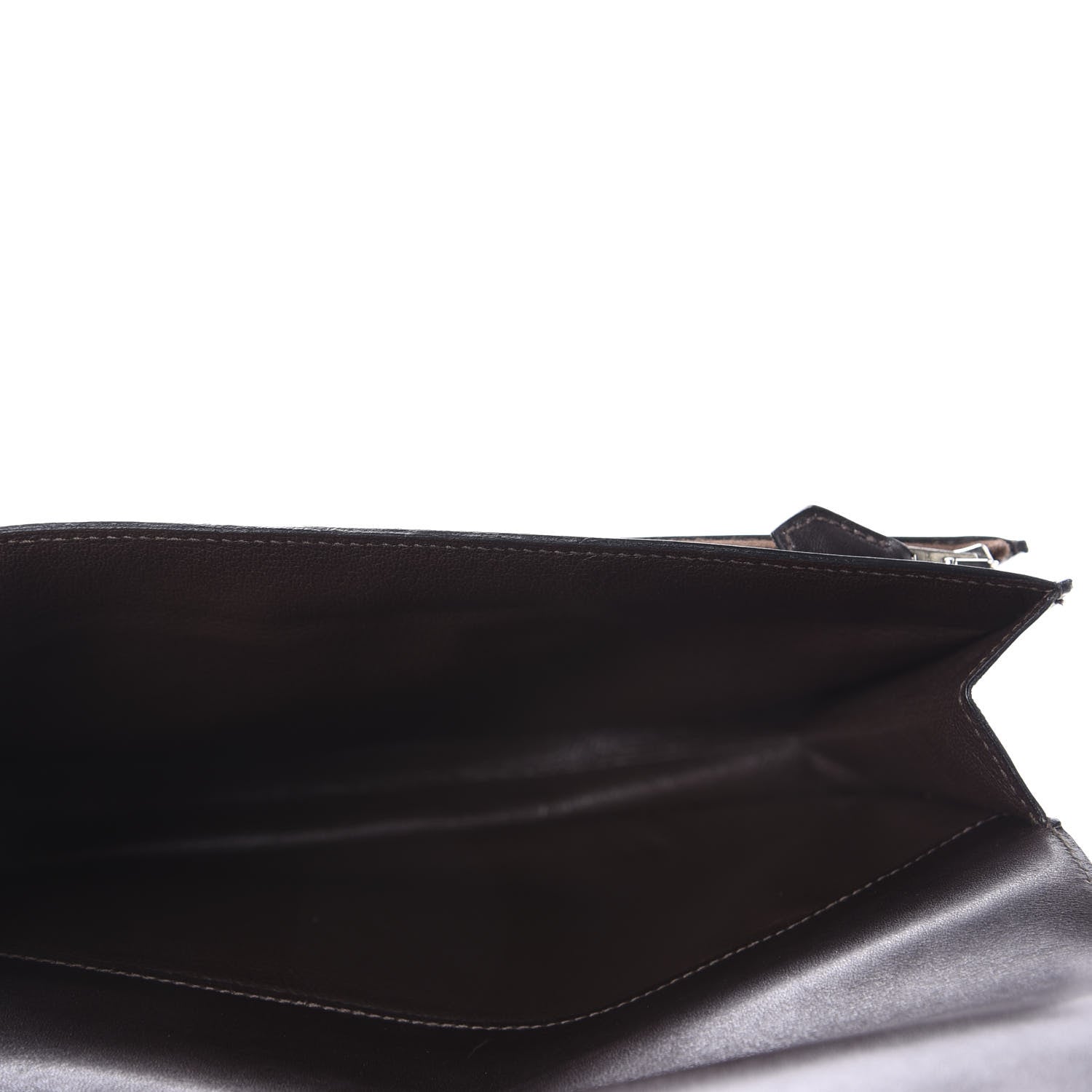 Hermes Box Jet Pochette Clutch Chocolate 5 of 10