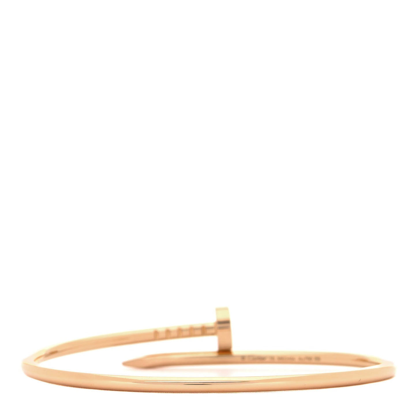 18K Pink Gold Small Juste Un Clou Bracelet 16