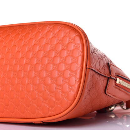 Gucci Microguccissima Mini Dome Bag Sun Orange 9 of 10