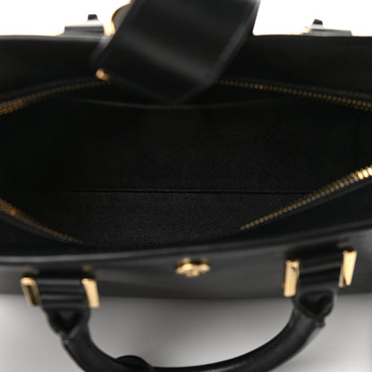 Saint Laurent Calfskin Monogram Baby Cabas Black 5 of 8