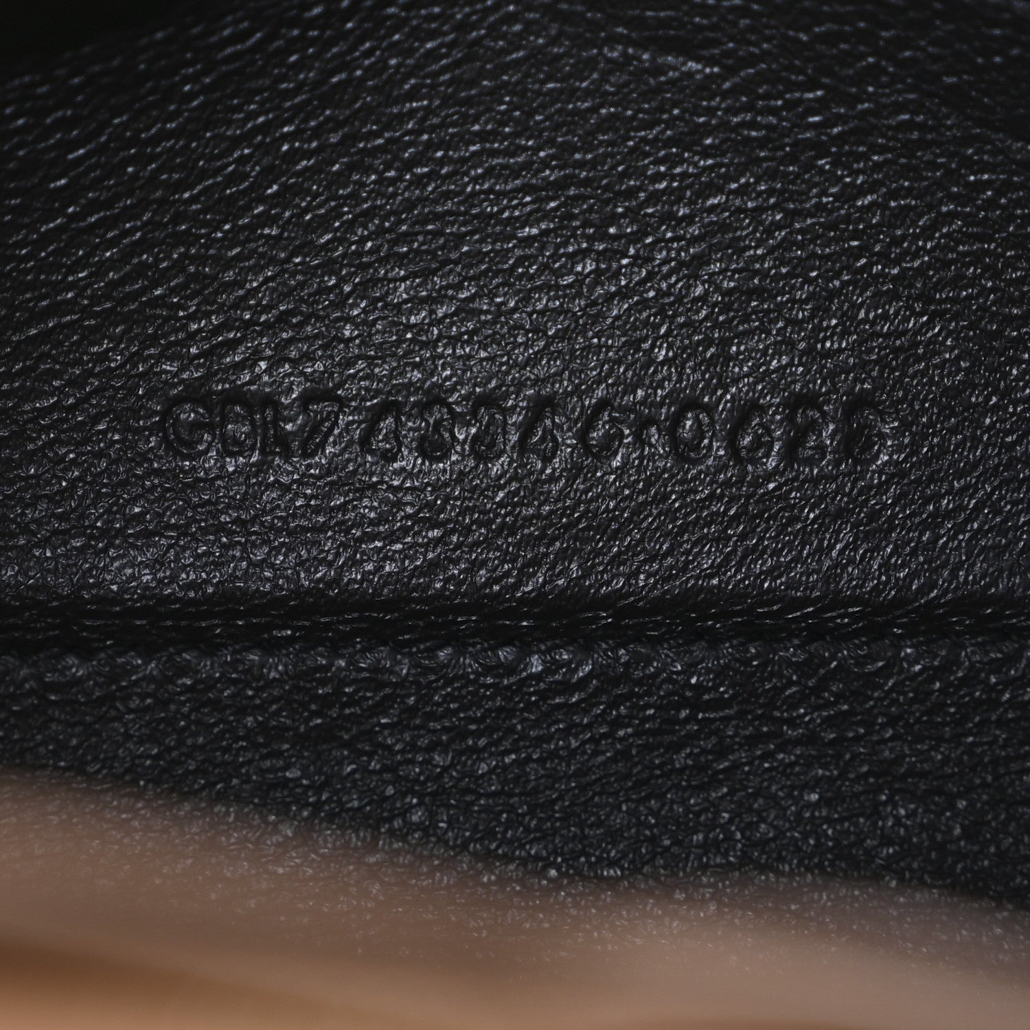 Saint Laurent Lambskin Carre Quilted Cassandre Chain Wallet Brown 8 of 11