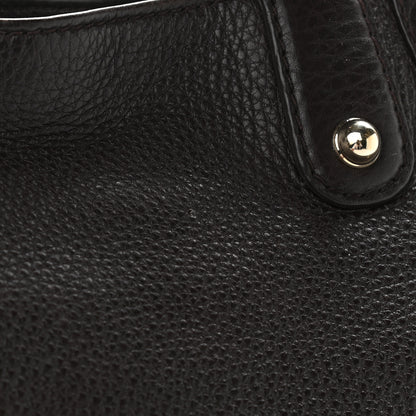 Gucci Calfskin Horsebit Web Dark Brown 11 of 12