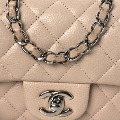 Chanel Caviar Quilted Mini Rectangular Flap Light Pink 11 of 17