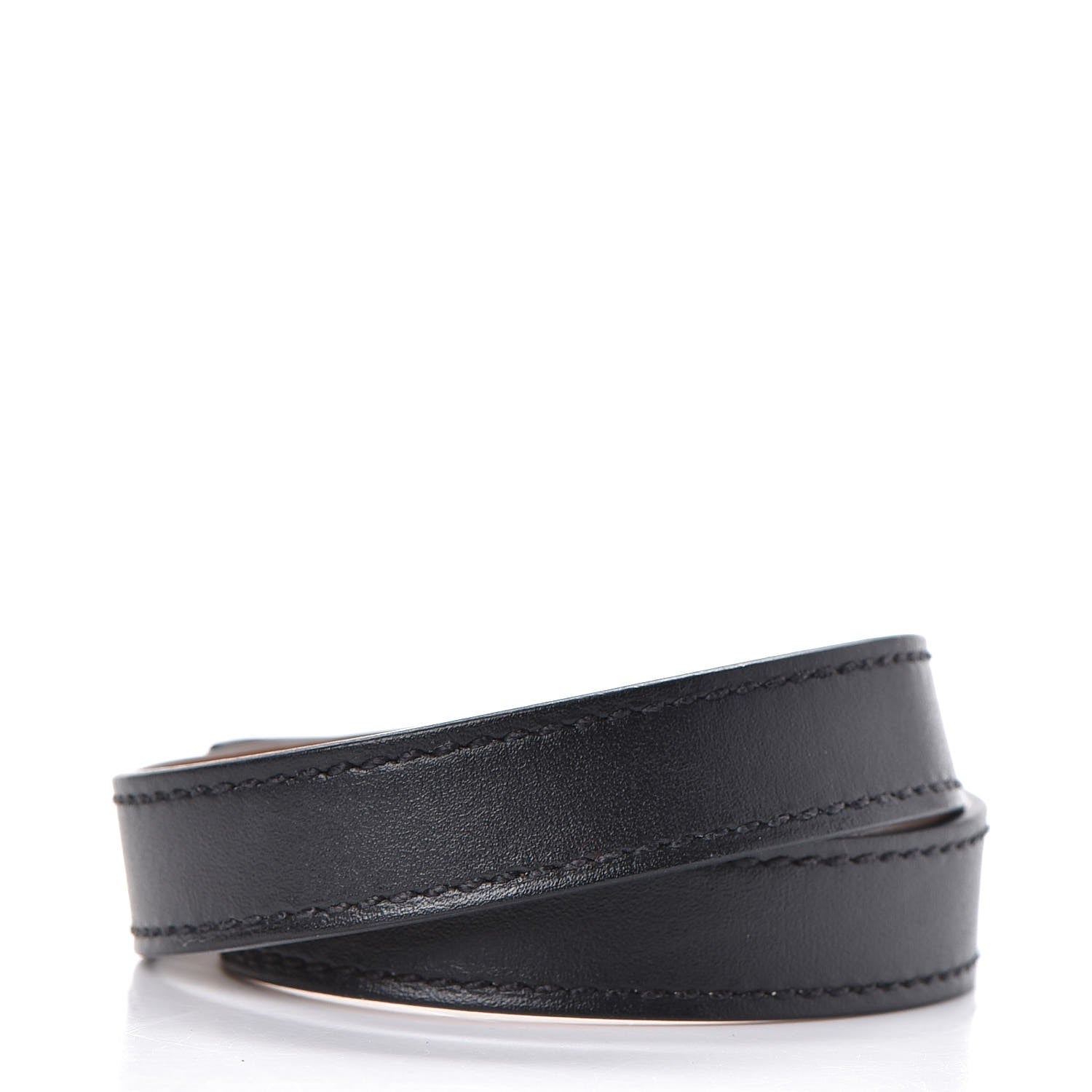 Hermes Chamonix Kelly Double Tour Bracelet S Black 3 of 6
