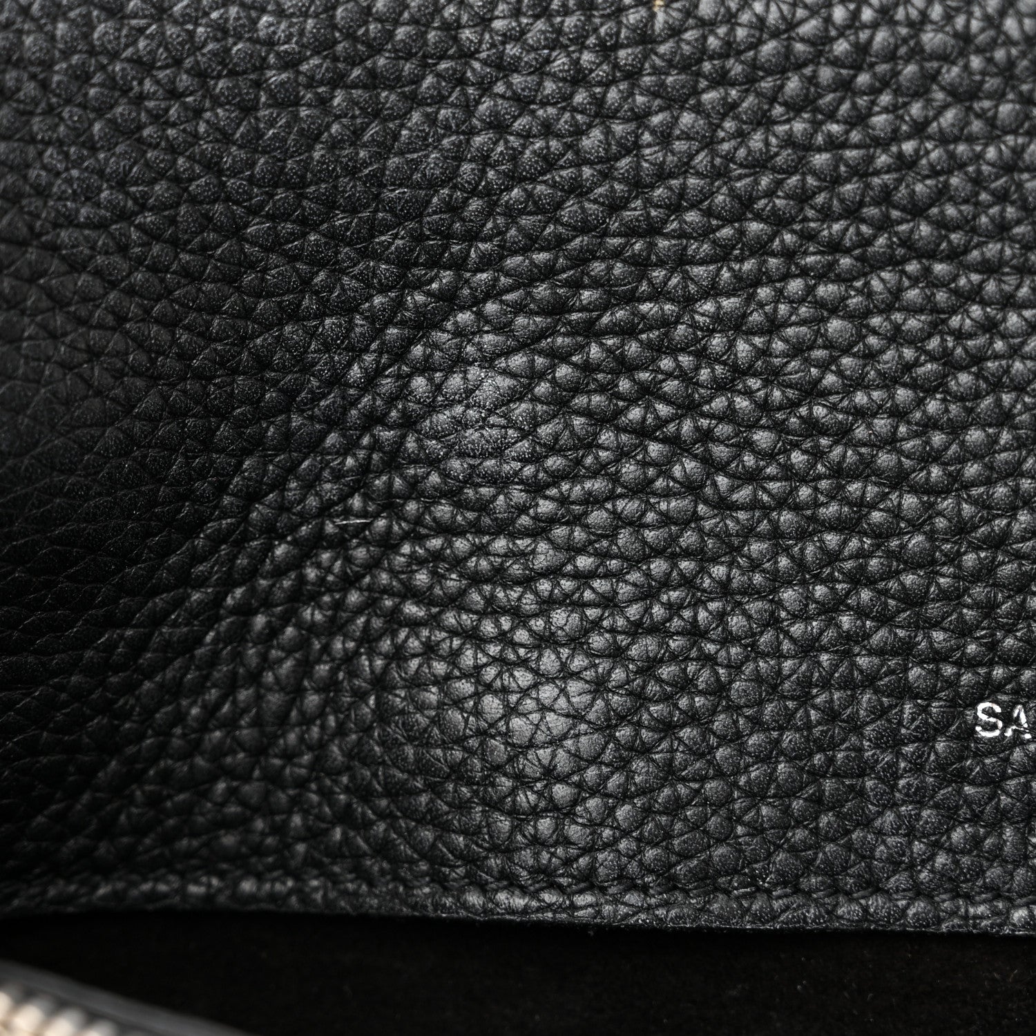 Saint Laurent Grained Calfskin Baby Sac De Jour Souple Black 11 of 18