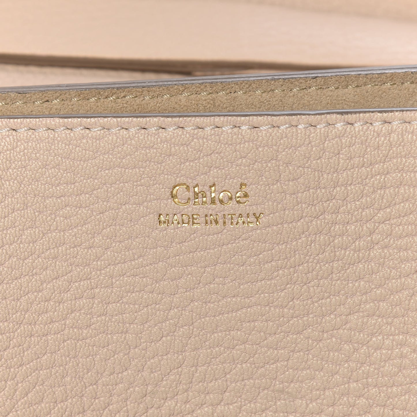 Grained Lambskin Mini Drew Shoulder Bag Abstract White