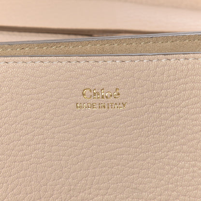 Chloe Grained Lambskin Mini Drew Shoulder Bag Abstract White 6 of 9