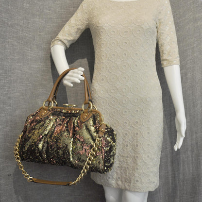 Marc Jacobs Sequined New York Rocker Stam Bronze 2 of 10