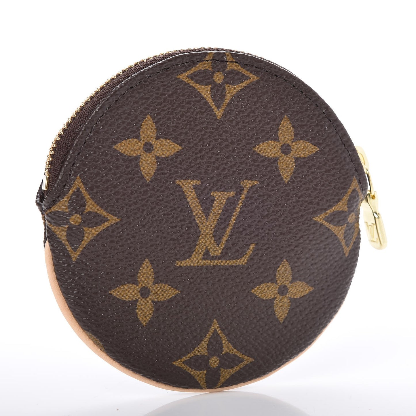 Monogram Round Coin Purse