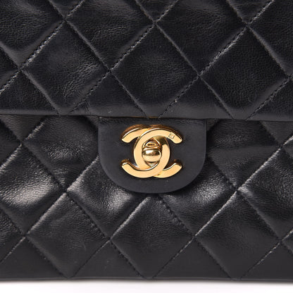 Chanel Lambskin Quilted Mini Square Flap Black 14 of 15