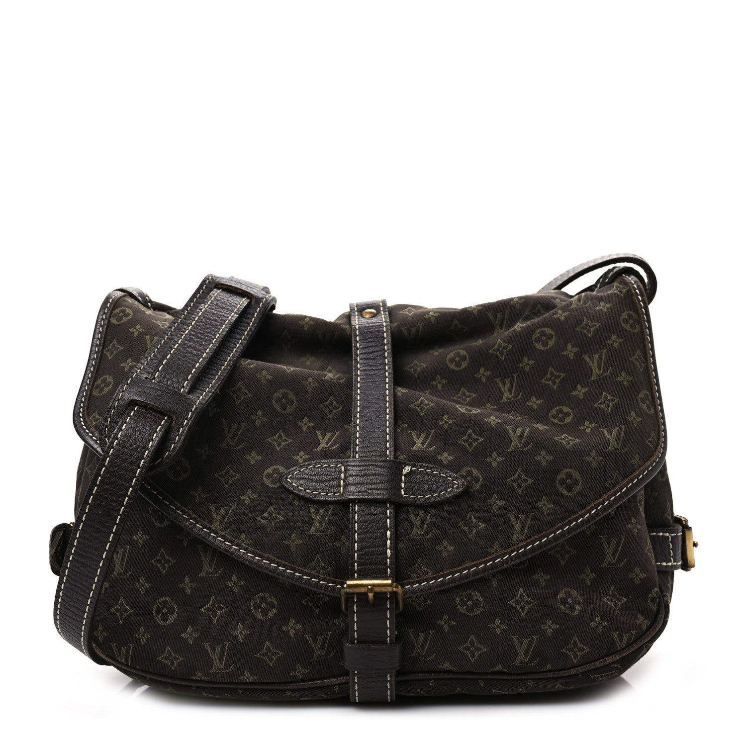 Louis Vuitton Monogram Mini Lin Saumur Ebene 1 of 12