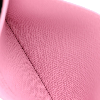 Louis Vuitton Monogram Double Card Holder Pink 5 of 9