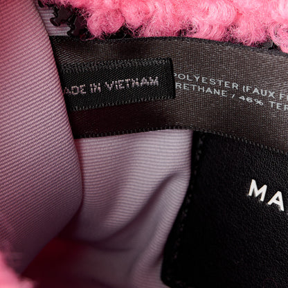 Marc Jacobs Polyester Cotton Mini The Teddy Traveler Tote Bag Fluffy Pink 7 of 11