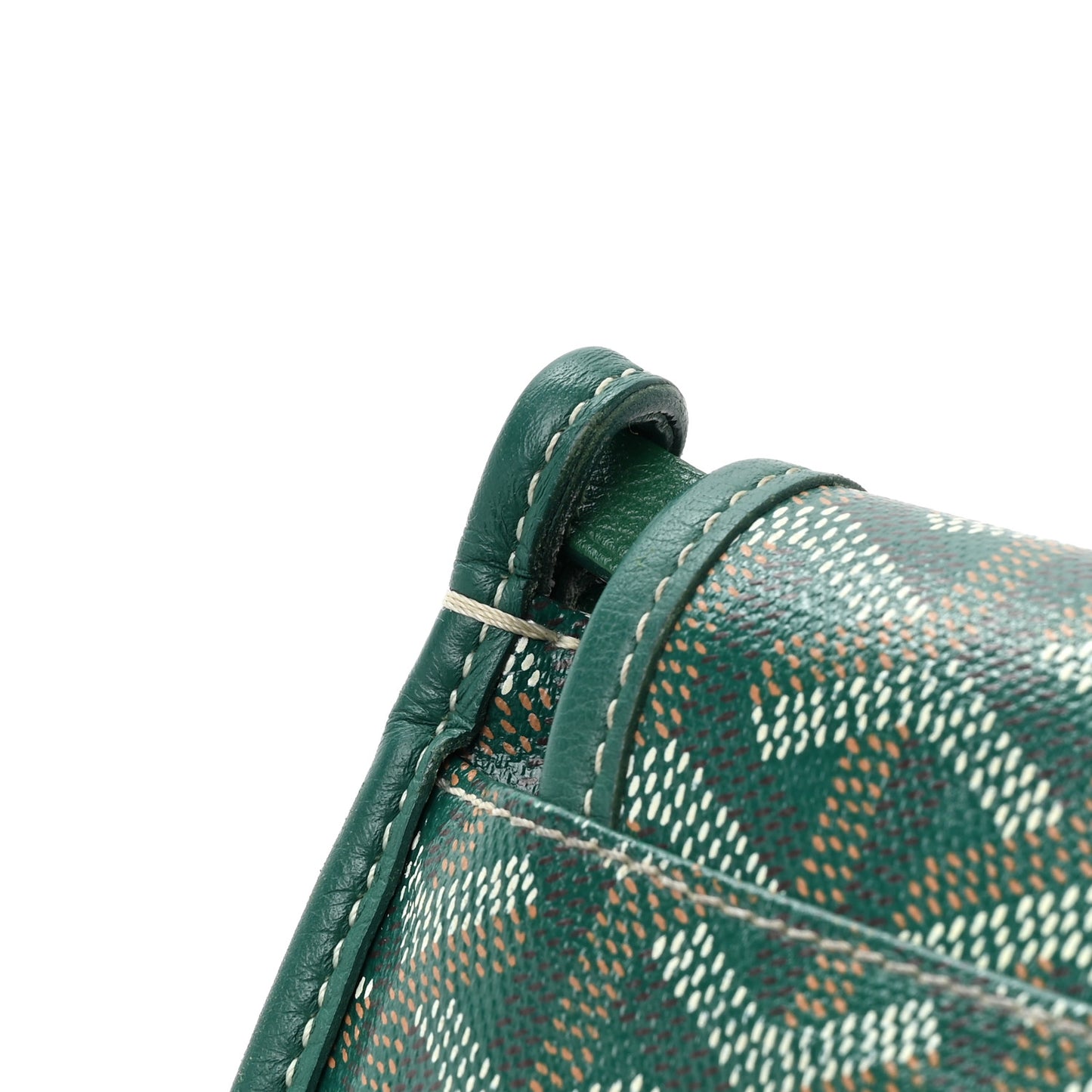 Goyardine Plumet Wallet Clutch Green