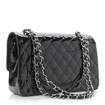Chanel Patent Quilted Medium Double Flap Black 3 of 16