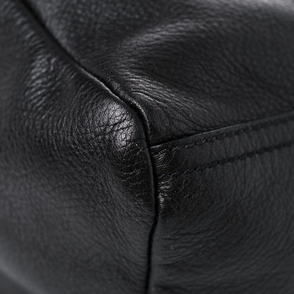Givenchy Pebbled Calfskin Medium Pyramid Stud Pandora Dark Brown 8 of 15