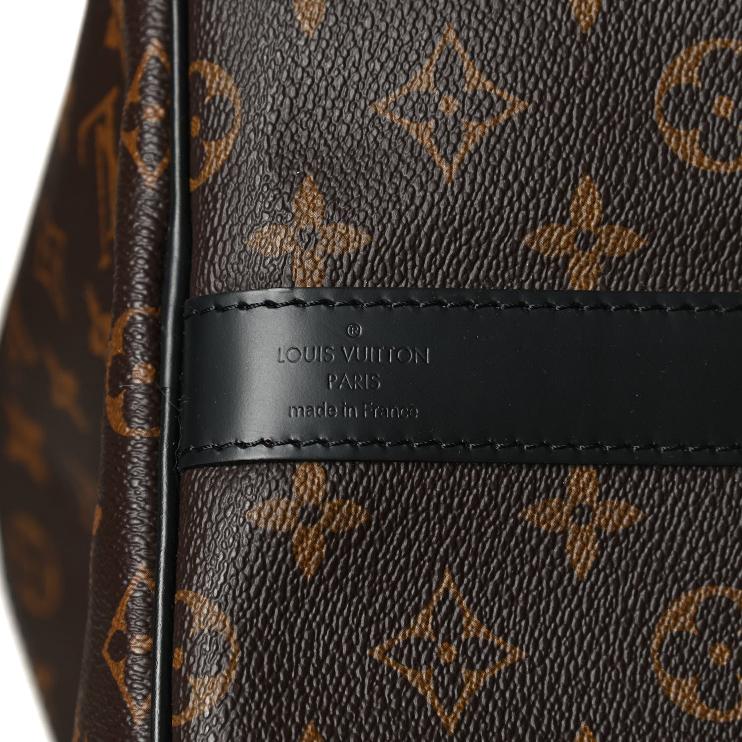 Louis Vuitton Monogram Macassar Keepall Bandouliere 55 6 of 13