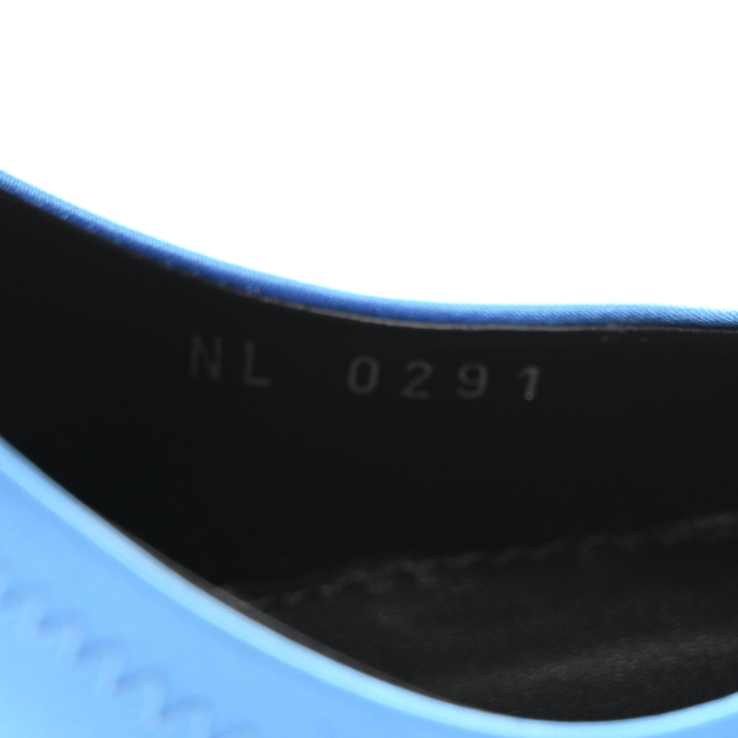 Satin Archlight Pumps 38.5 Blue