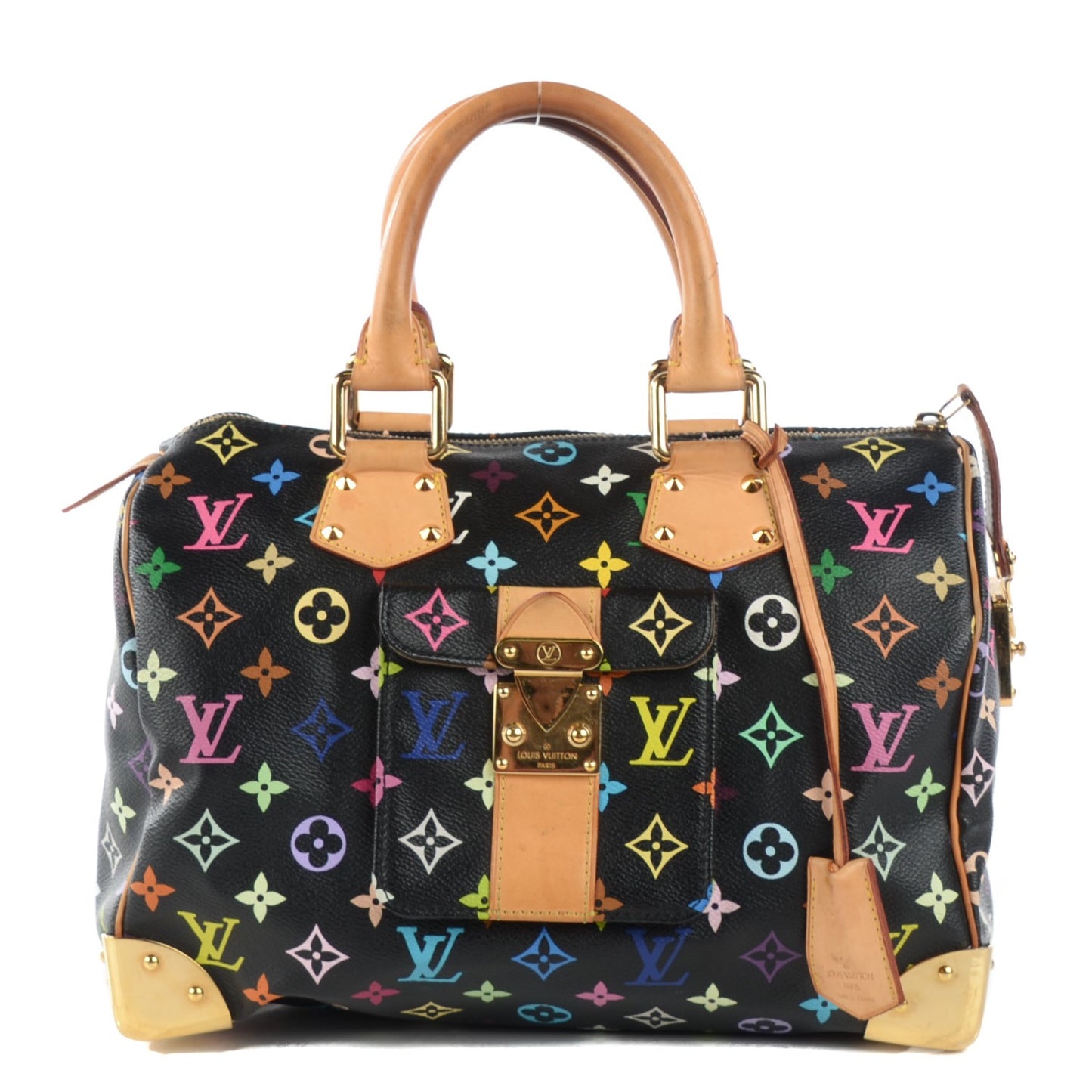 Monogram Multicolor Speedy 30 Black