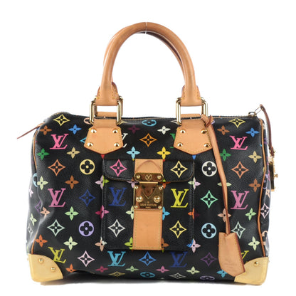 Louis Vuitton Monogram Multicolor Speedy 30 Black 1 of 14