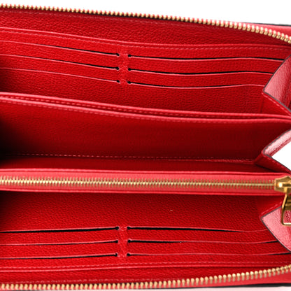 Louis Vuitton Empreinte Zippy Wallet Cherry 5 of 11