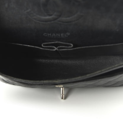 Chanel Caviar Quilted Medium Double Flap Black 6 of 12