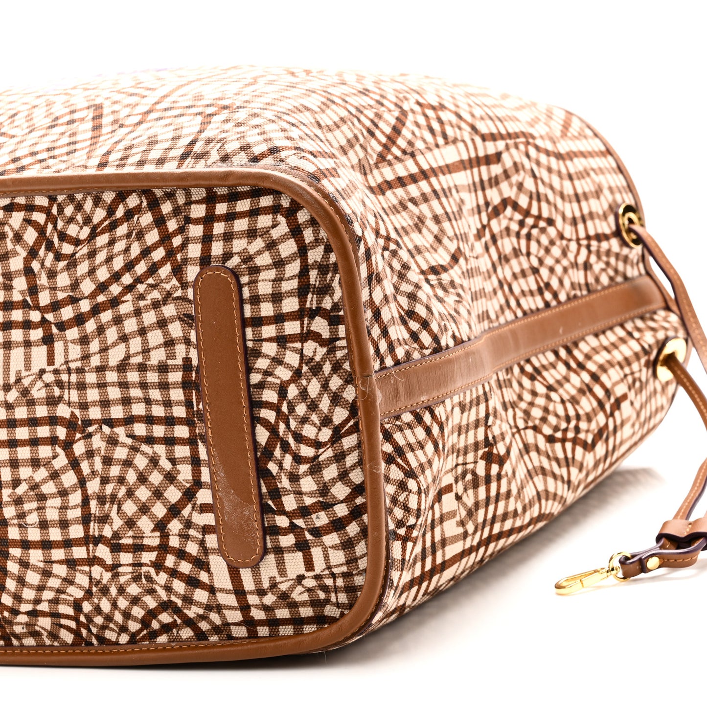 Visetos Large Liz Reversible Shopper Tote Cognac