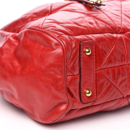 Marc Jacobs Lambskin Quilted Stam Red 8 of 14