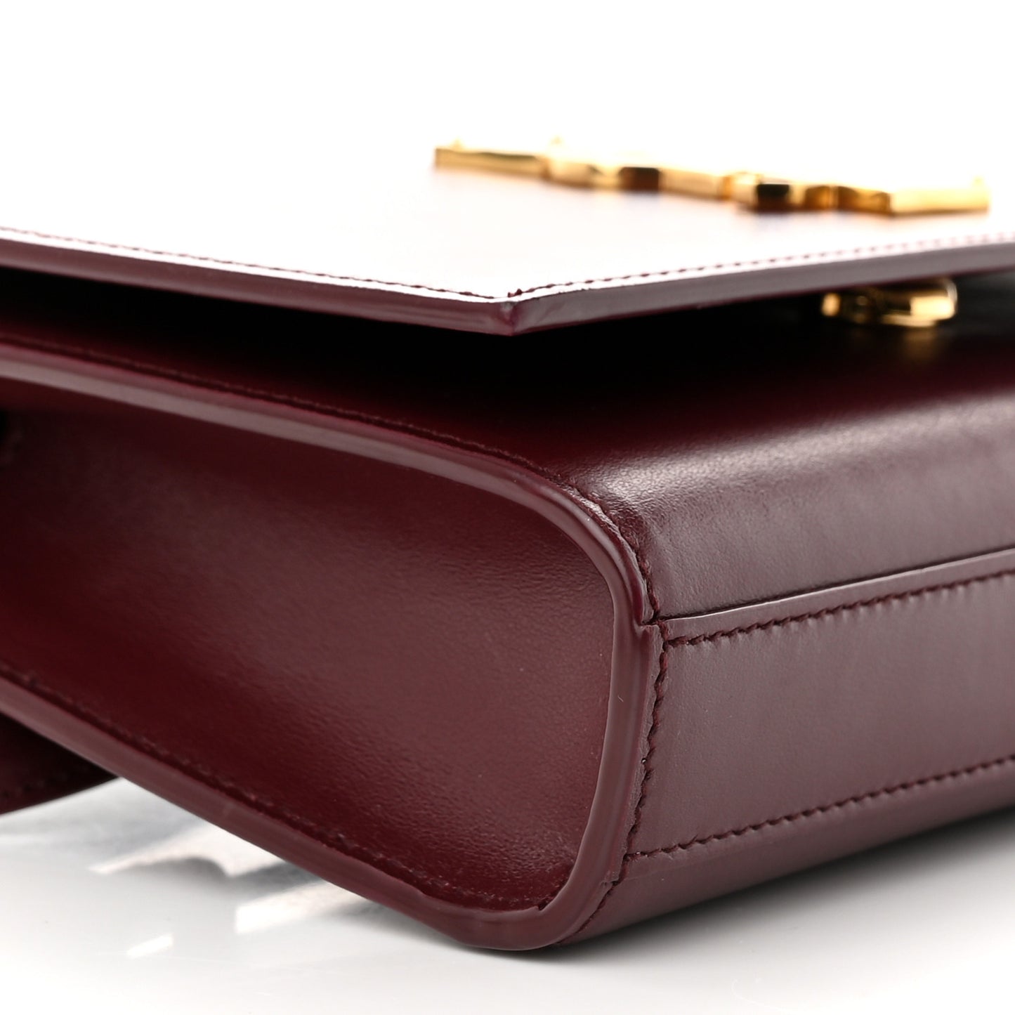 Smooth Calfskin Monogram Kate Belt Bag Rouge Legion