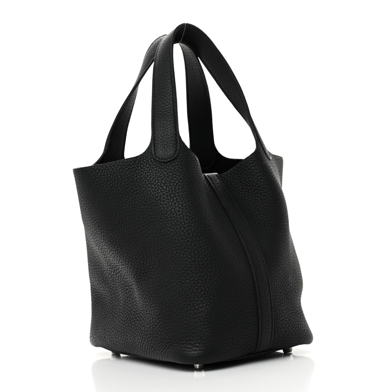 Hermes Taurillon Clemence Picotin Lock 18 PM Black 3 of 10