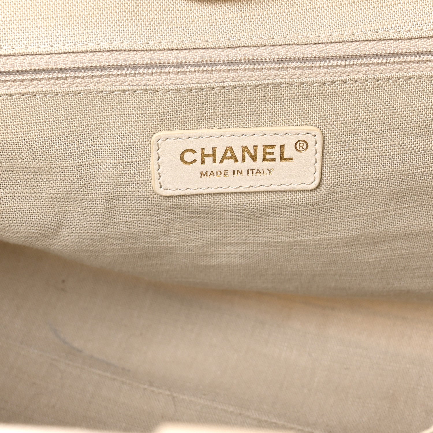 Chanel Mixed Fibers Small Deauville Tote White 7 of 11