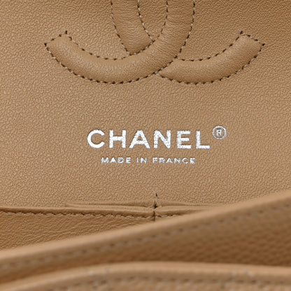 Chanel Caviar Quilted Small Double Flap Beige 6 of 10