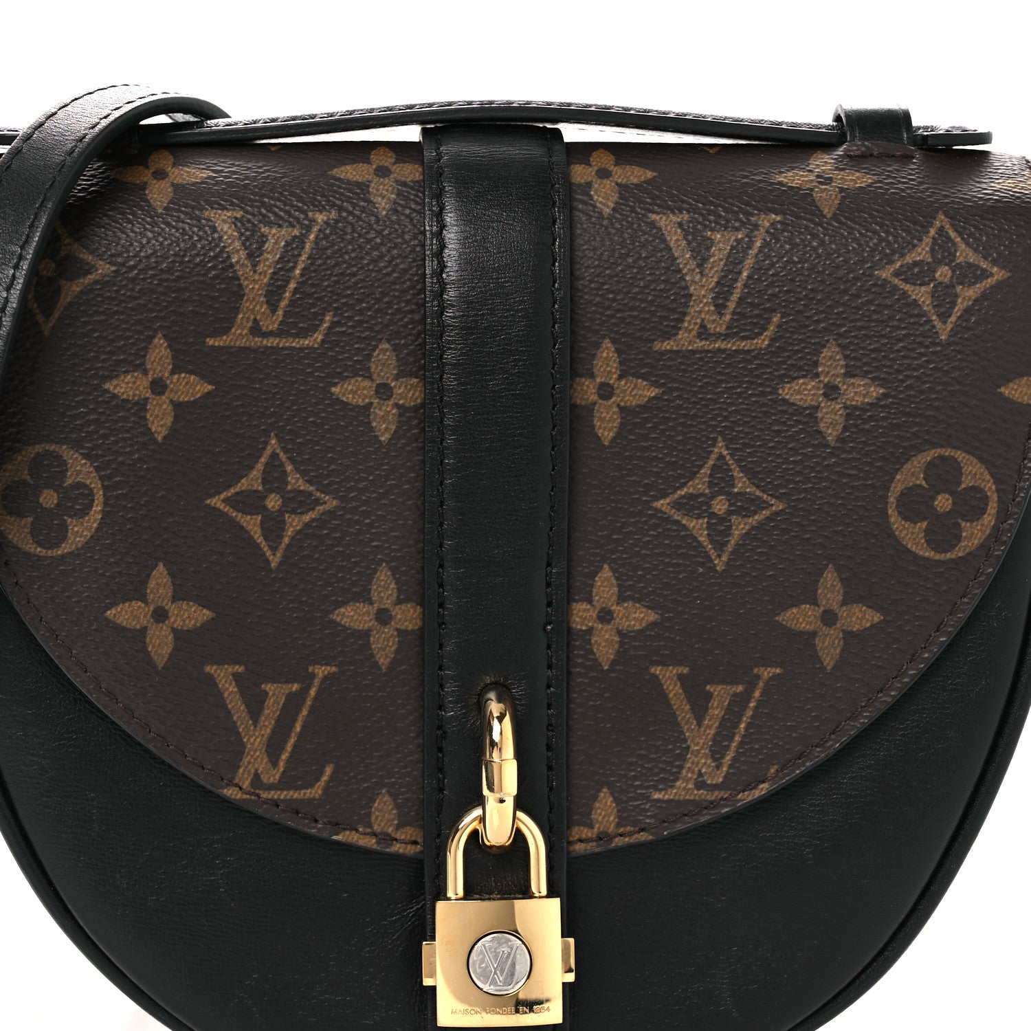 Louis Vuitton Reverse Monogram Chantilly Lock Black 6 of 11