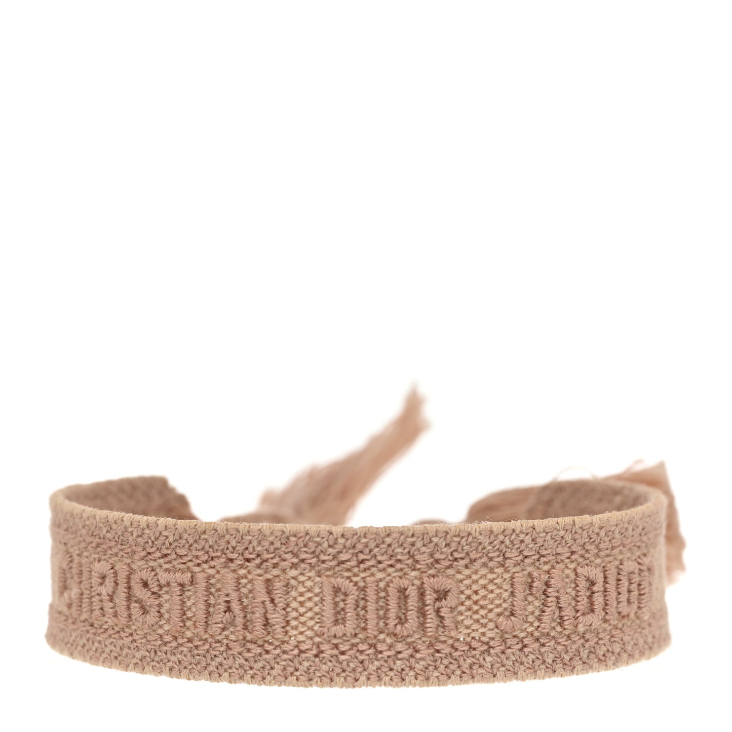 Woven Cotton J'Adior Friendship Bracelet Set Pink