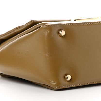 3.1 Phillip Lim Calfskin Alix Soft Flap Chain Shoulder Bag Toffee 9 of 13