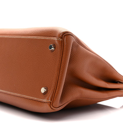 Hermes Togo Kelly Retourne 32 Gold 8 of 11