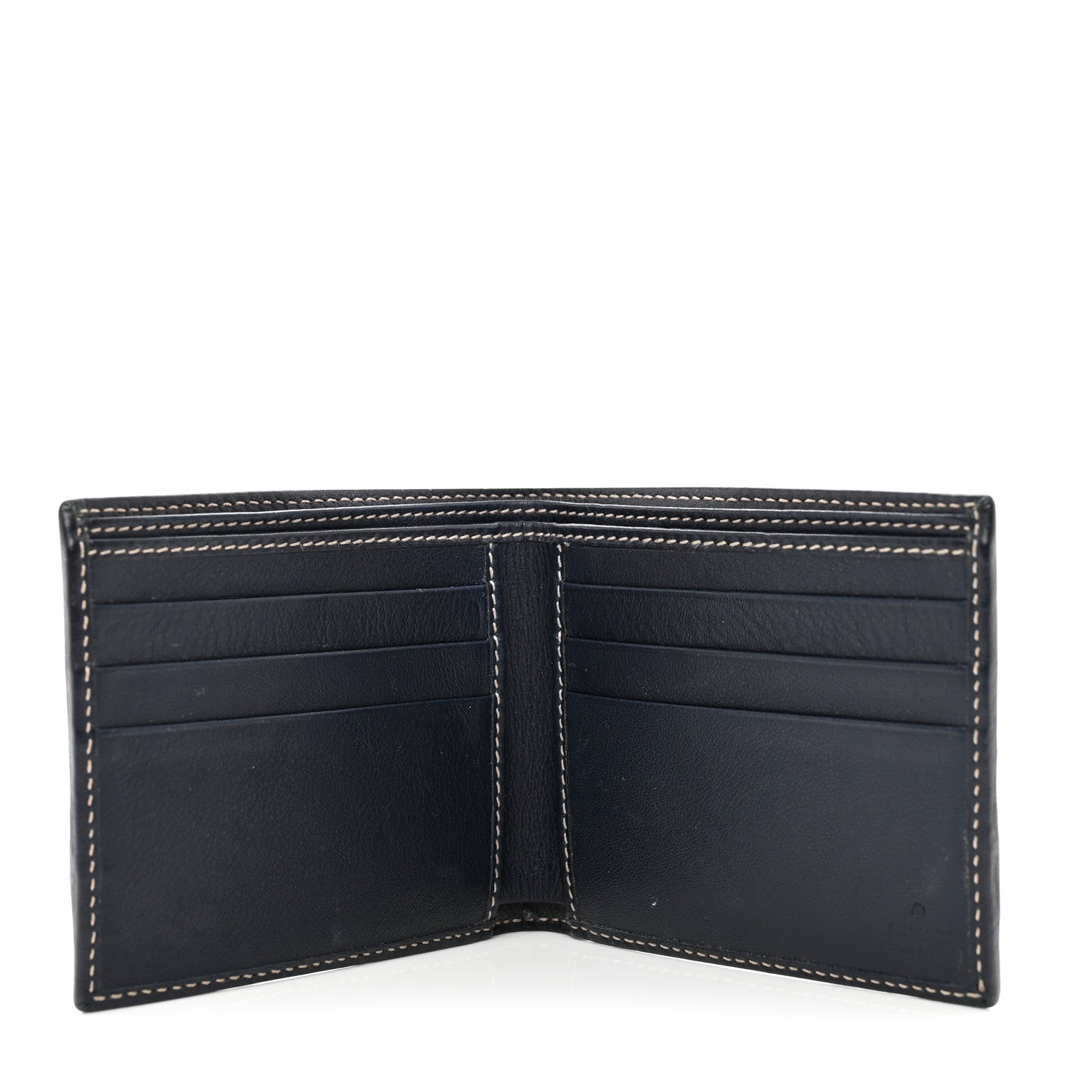 Gucci GG Plus Monogram Web Bi-Fold Wallet Navy 5 of 7