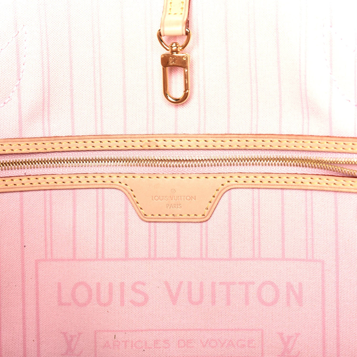 Louis Vuitton Damier Azur Neo Neverfull GM Rose Ballerine 6 of 9