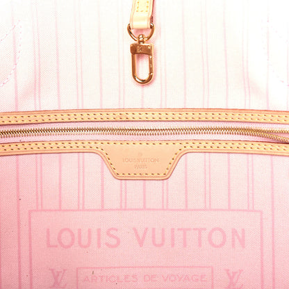 Louis Vuitton Damier Azur Neo Neverfull GM Rose Ballerine 6 of 9