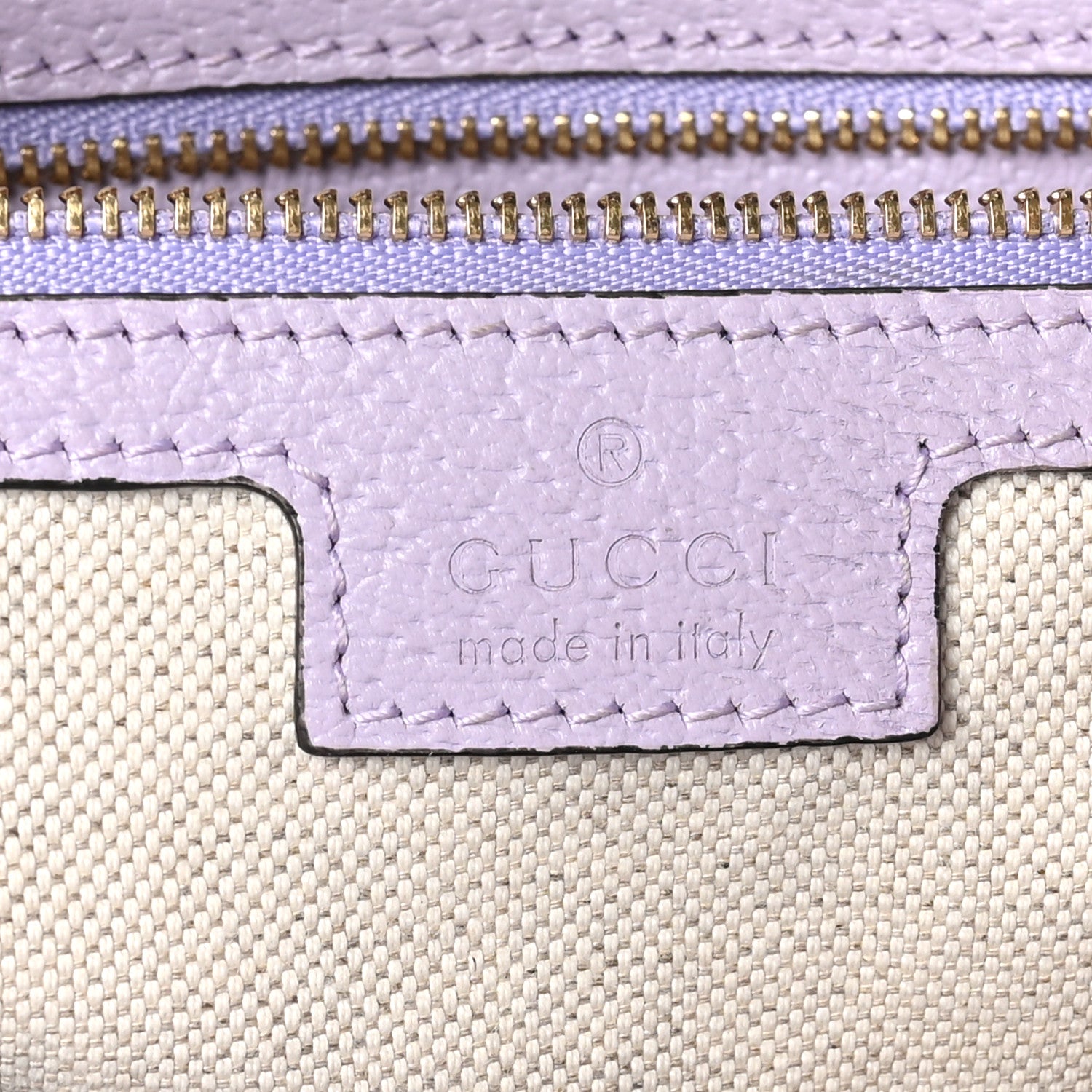 Gucci Monogram Jumbo GG Textured Dollar Calfskin Medium Ophidia Shopping Tote Beige Lapis 6 of 10