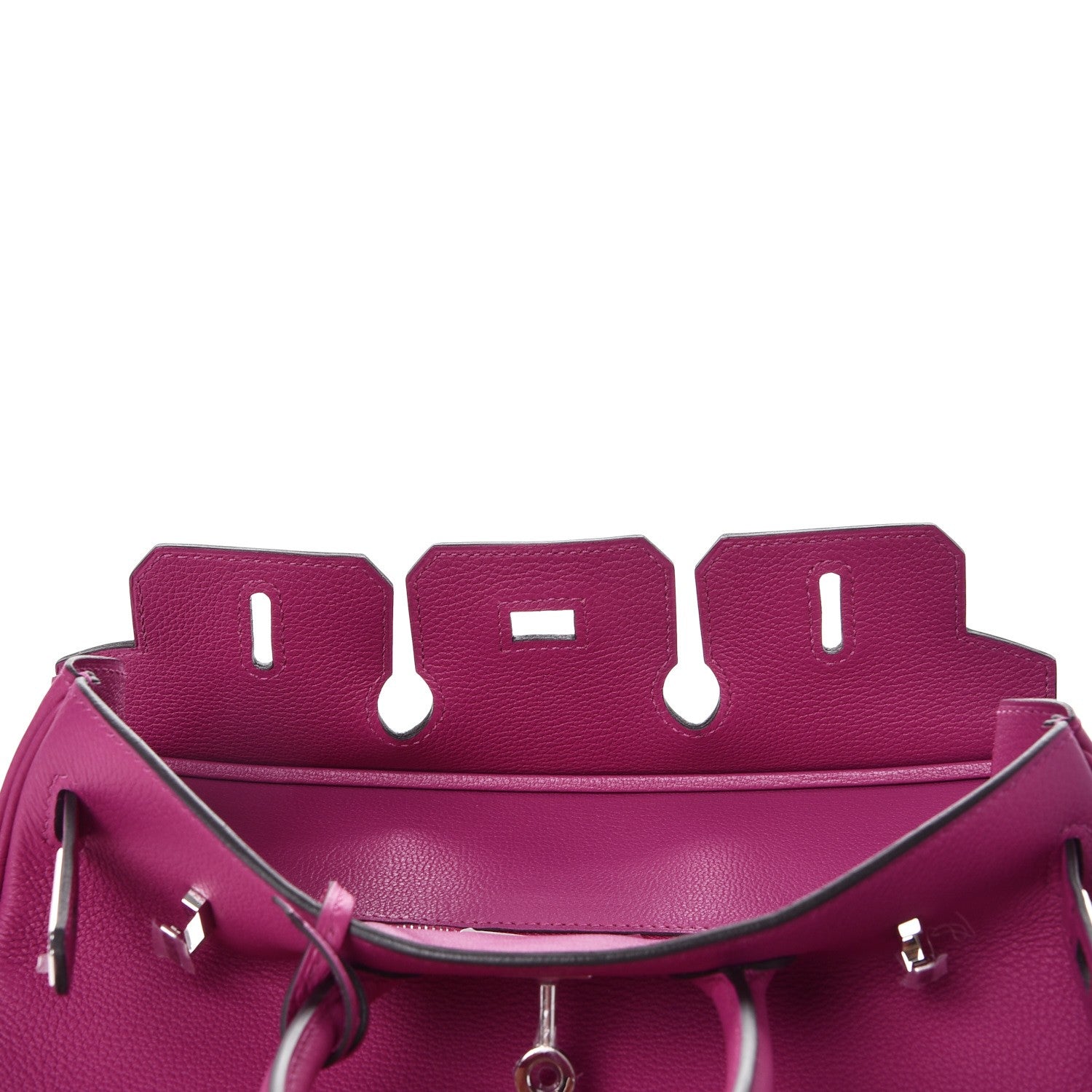 Hermes Togo Birkin 25 Rose Pourpre 9 of 37