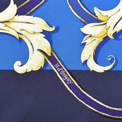 Hermes Silk L'Instruction Du Roy Scarf 90 4 of 8