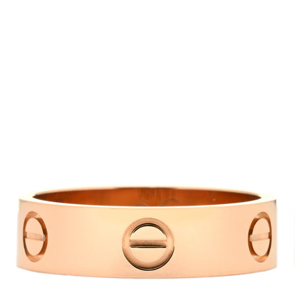Cartier 18K Pink Gold 5.5mm LOVE Ring 57 8 1 of 5