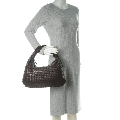 Bottega Veneta Nappa Intrecciato Medium Veneta Hobo Ebano 2 of 9