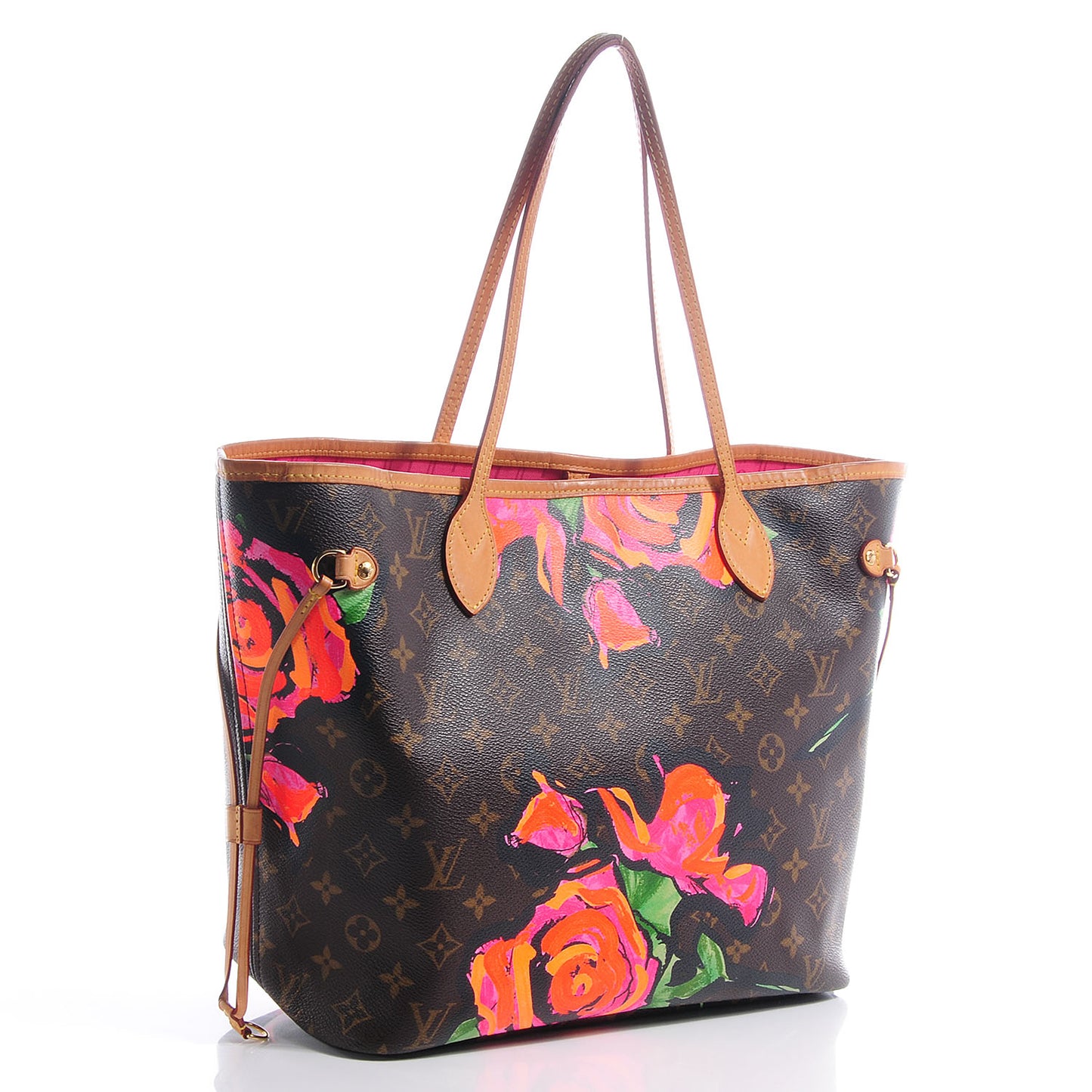 Monogram Roses Neverfull MM