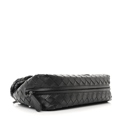 Bottega Veneta Nappa Intrecciato Mini Chain Messenger Black 4 of 11