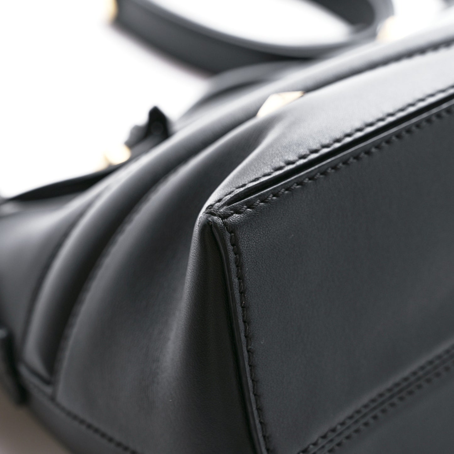 Vitello Dolce Monster Eyes Embossed Medium By The Way Boston Bag Black